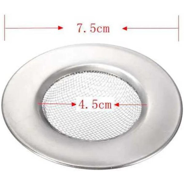 TapóN Colector De Pelo De Acero Inoxidable Para BañEra, DesagüE De Ducha, Filtro, Trampa, Colador De Fregadero De Metal Para Cocina, DesagüE De Suelo-image