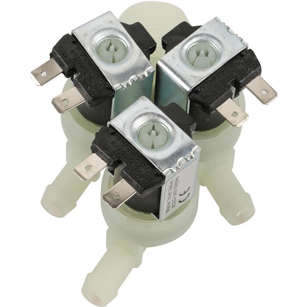 VáLvula Solenoide EléCtrica De 3 VíAs Entrada De Agua N C Normalmente Cerrada AC 220V G3 4-image