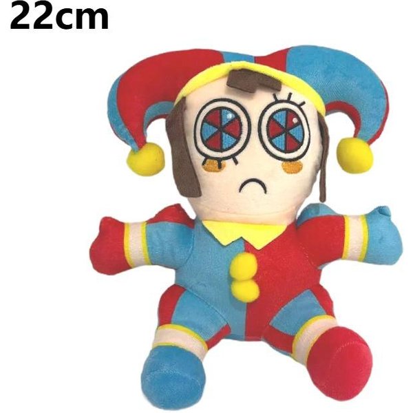 Kawaii Niesamowity Cyfrowy Cyrk Seria MięKka Pluszowa Zabawka Postać Z KreskóWki Wykwintna Kreatywna WypełNienie BawełNą PP Pluszowa Zabawka Prezent-image