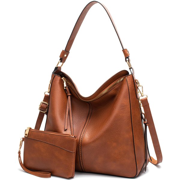 Damska Torba Na Ramię, Prosta PrzekąTna Torba Na Ramię, Torebka, Damska Torba Typu Tote, DużA Torba Brown-image