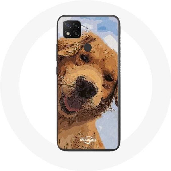 Funda Xiaomi Redmi 9C Golden Retriever Raza De Perros-image