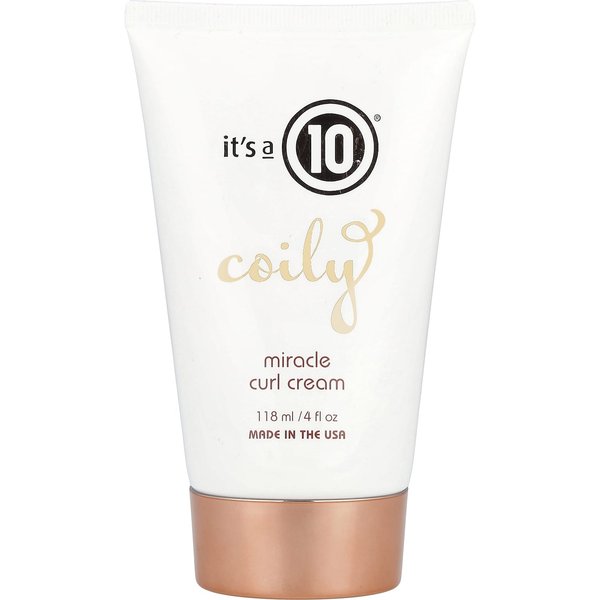 To Jest 10, KręCone, Cudowny Krem Do KręConych WłOsóW, 4 Fl Oz (118 Ml) Black-image