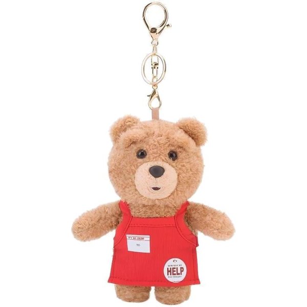 Ted2 Pluszowy Breloczek Kawaii Pluszowy Miś Anime Hobby Pluszowa Zabawka Breloczek Do Kluczy Zawieszka Do Torebki Lalki Prezenty BożOnarodzeniowe Urodzinowe-image