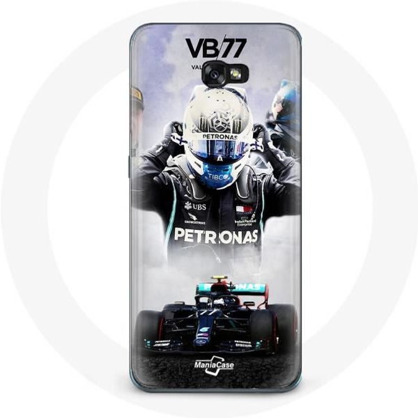 Funda Para Samsung Galaxy A3 2017 FóRmula 1 Valtteri Bottas Piloto De Carreras F1 Negro-image