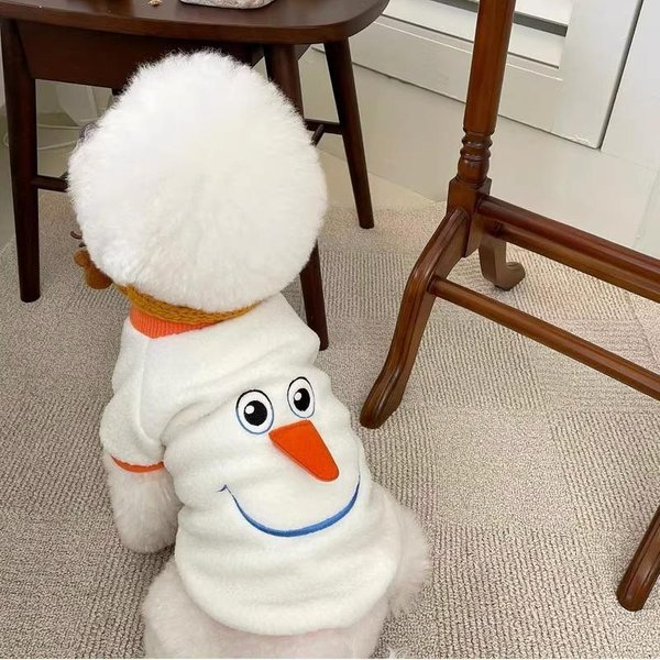 OtoñO Invierno Navidad Divertido TransformacióN MuñEco De Nieve Perrito SuéTer Perro PequeñO Teddy Halloween Ropa Para Mascota Ropa Para Cachorro XXL-image
