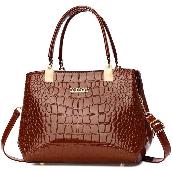 Nuevo Bolso De Moda Simple Y VersáTil Para Mujer, Bolso De Hombro De Alta Gama Y Gran Capacidad, Bolso Bandolera, Bolso De Mano Para Mujer , Brown-image