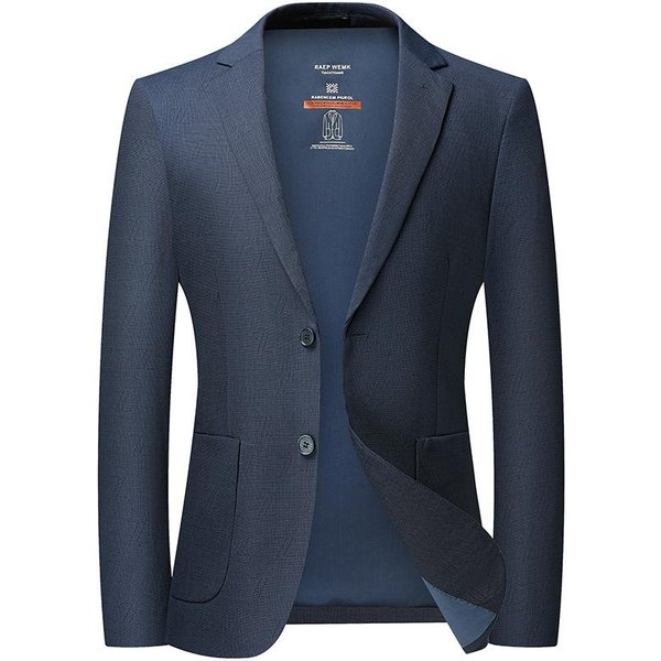 Traje De Primavera Nuevo De Nailon Para Hombre, Sin Planchado, Ajustado, PequeñO, Informal 4XL-image
