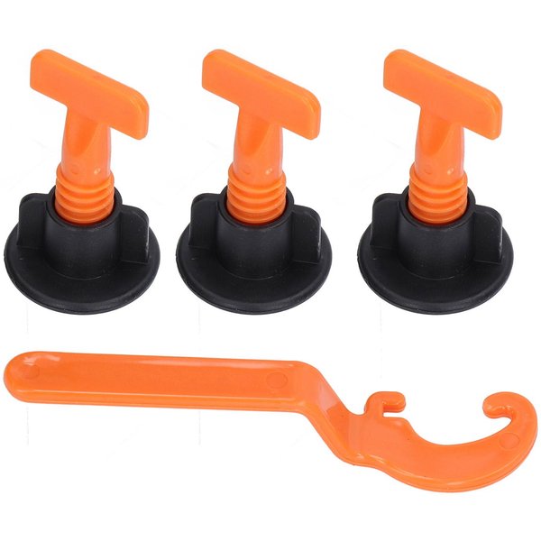 Kit Sistema NivelacióN Azulejos Nivel Espaciadores Nivelador Suelo Pared Localizador Herramienta Posicionamiento-image