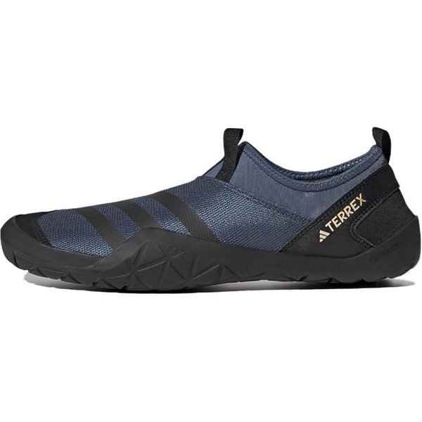 Adidas Terrex Jawpaw Minimalistyczne Modne AntypośLizgowe TrwałE Niskoprofilowe Buty Outdoorowe Funkcjonalne Buty MęSkie Niebiesko-Czarne HP8650 46 Gray-image