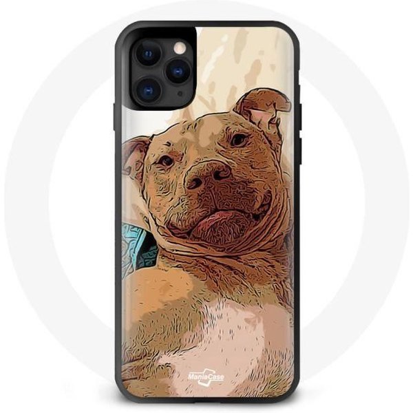 Funda - Pitbull - Iphone 13 Pro - Flexible - MarróN - Mixto MarróN-image