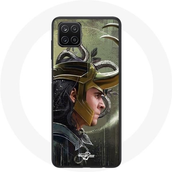 Funda - Maniacase - Samsung Galaxy A42 5G - Loki Thor Ragnarok - Flexible - Negra Negro-image