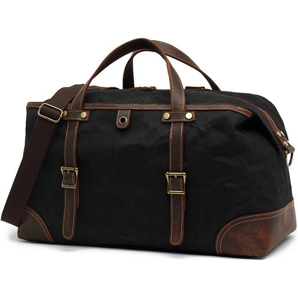 Torba PodróżNa Do Kabiny Europa I Stany Zjednoczone Retro Wodoodporna PłóCienna Torba PodróżNa Torba Duffel Torba Sportowa Do Przechowywania-image