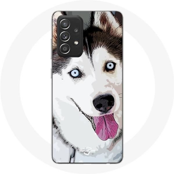 Funda - Husky - Samsung Galaxy A52 - Flexible - Blanca - ProteccióN Blanco-image