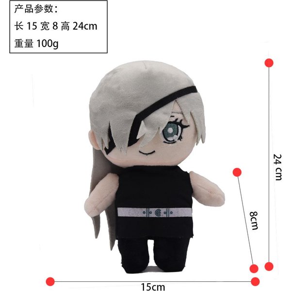 Set De Juguetes De Peluche Chainsaw Man Makima Power Denji Pochita MuñEco Relleno Figura De Anime Peluches Suaves Coleccionable Fans Regalo De CumpleañOs 20Cm-30Cm-image