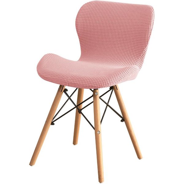 2 Szt. Zakrzywione Pokrowce Na KrzesłA Motylkowe Polar Fleece Elastyczne Pokrowce Na KrzesłA Jadalniane RozciąGliwe Pokrowce Na Siedziska StołKóW Barowych Do Salonu 2Pcs Chair Cover-image