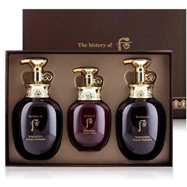 La Historia De whoo whoo SPA Hair 3Pcs Set Especial De Champú, Kbeauty, CosméTica Coreana, Muestra-image