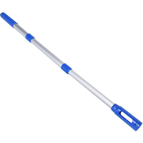 PéRtiga Para Piscina CañA TelescóPica Para Piscina Accesorios De Limpieza Para Red De Recogida Rastrillo Cepillo-image