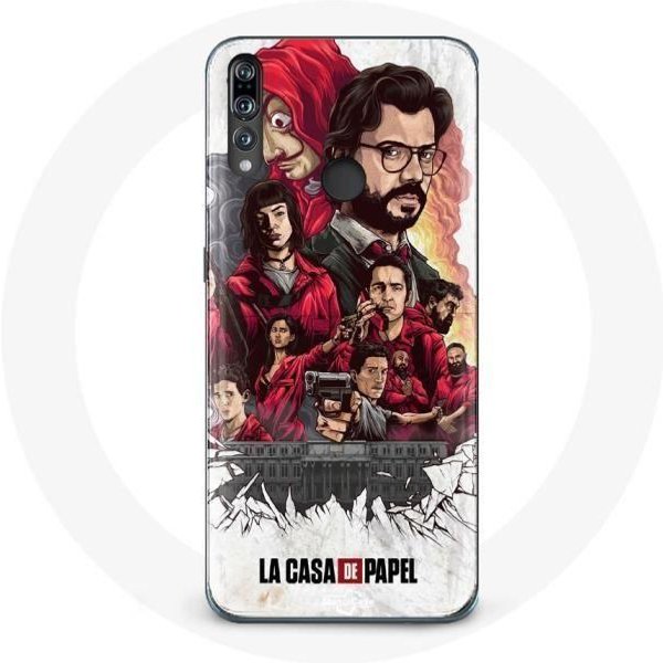 Funda - La Casa De Papel - Huawei P30 Lite - Flexible - Arte - ProteccióN-image