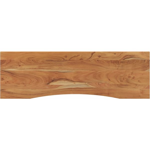 Tablero De Escritorio 140 X 50 X 2,5 Cm Rectangular Madera De Acacia Maciza-image
