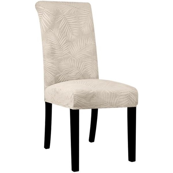 Fundas Para Sillas EláSticas De Terciopelo, Asiento Antisuciedad ExtraíBle, Fundas Para Sillas EláSticas De Jacquard Para Comedor, Cocina, Hotel, 1/2/4/6 Uds. 1 PC-image