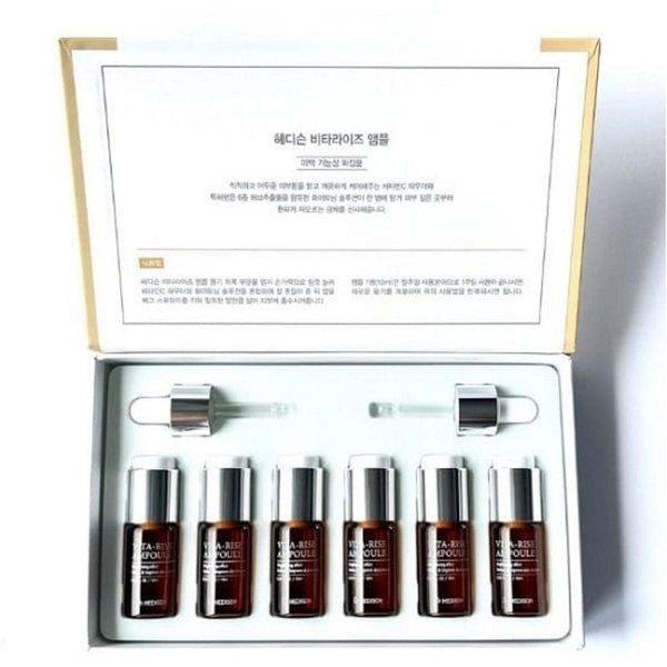 Conjunto, Dr. Hedison, Vita Bright, Iluminador, SéRum Tratamiento En Ampollas, HiperpigmentacióN, Para Rostro, Unisex, 6 Uds, 60 Ml-image