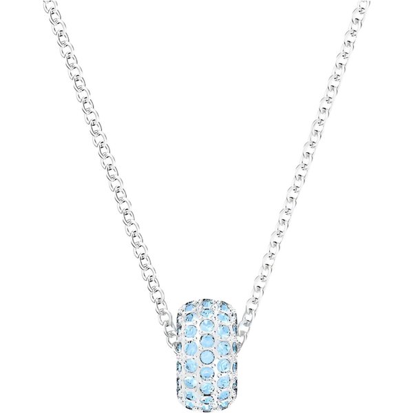 Collar Colgante Swarovski Dextera Cristal Artificial Chapado En Rodio Para Mujer 5642886 Box (Random Color) White-image