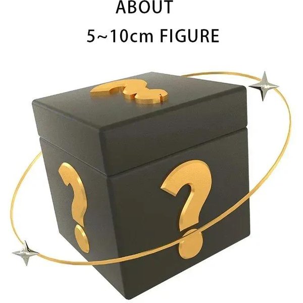 Modelo One Piece 4 Emperadores Anime Coleccionable Caja Misteriosa Sorpresa Shanks Barbanegra Luffy Buggy Zoro Figura De AccióN Regalo Sorpresa-image