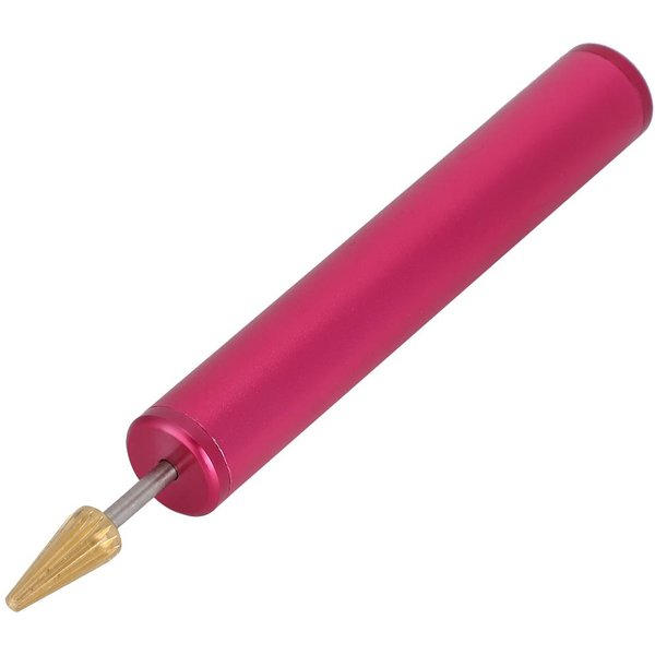 BolíGrafo Para TeñIr Bordes, Aplicador De Rodillo De Borde De Mano, Herramienta Para Manualidades De Cuero SintéTico, Bricolaje, Rosado-image