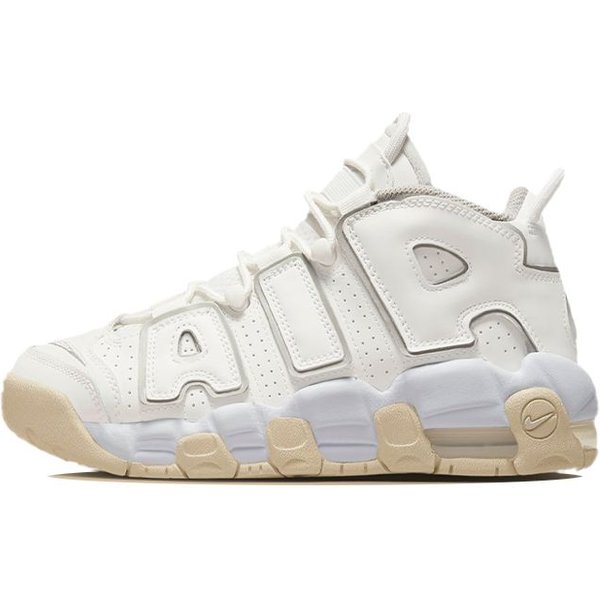 Zapatillas Nike Air More Uptempo GS Phantom Sand Drift Para NiñOs Blanco Light-Iron-Ore DM1023-001 38-image