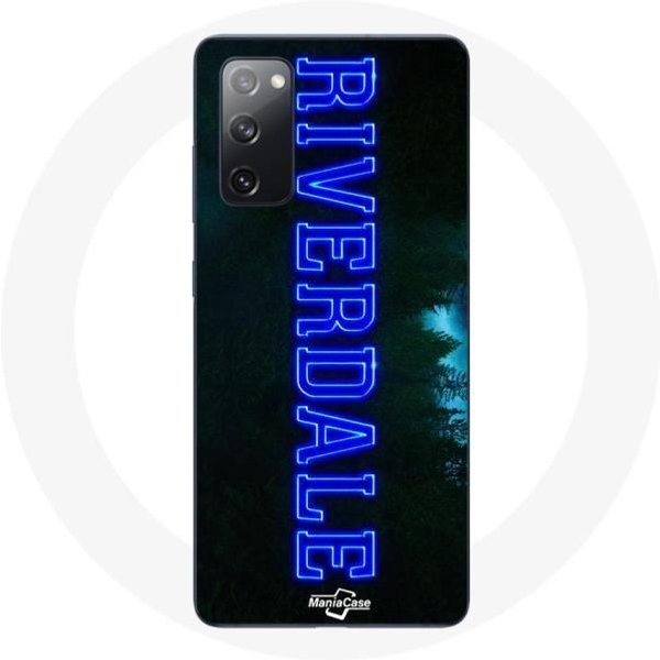 Funda Para Samsung Galaxy S20 FE - Maniacase - Riverdale - Flexible - Logo Azul - ProteccióN Azul-image