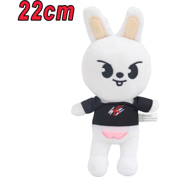 ..Pluszowa Zabawka Stray Kids Pluszowa Lalka Zabawka KreskóWka Pluszowe ZwierząTko Lalka Kawaii Towarzysze Zabawki WystróJ Pokoju Prezent Dla Dzieci 1Pcs-image