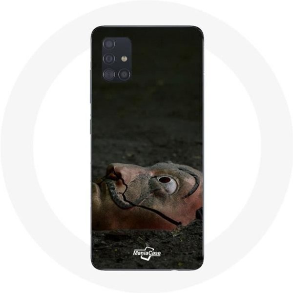 Funda Para Samsung Galaxy A71 La Casa De Papel MáScara Dali-image