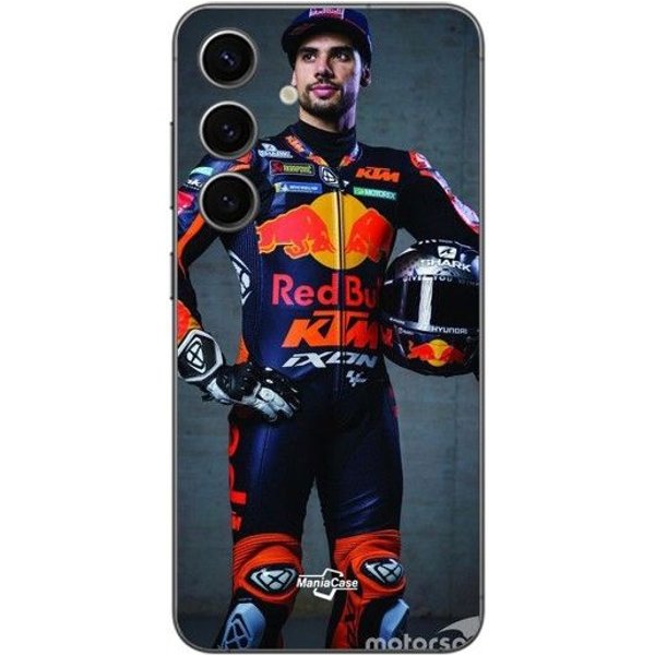 Coque Samsung Galaxy S25 Plus Miguel Oliveira Moto GP Trophee KTM Maniacase Negro-image