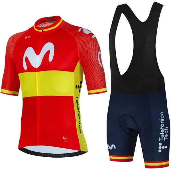 2026 Maillot De Ciclismo De Verano Pro Team Movistar Set Para Hombre Ropa De Bicicleta Traje Transpirable Ropa Para Bicicleta De MontañA Maillot Ciclismo Hombre XXL-image