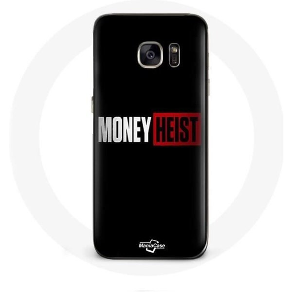 Funda - Maniacase - Samsung Galaxy S6 - La Casa De Papel - Flexible - Negra-image