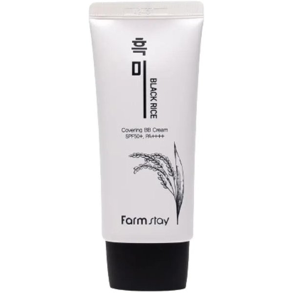 Farm Stay Black Rice Covering BB Cream SPF 50+ Pa++++ 50Ml + Regalo Aleatorio-image