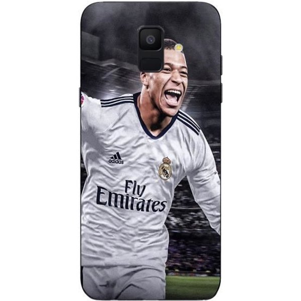 Coque Maniacase Pour Samsung Galaxy A5 2018 Kylian Mbappe Real Madrid Goal-image