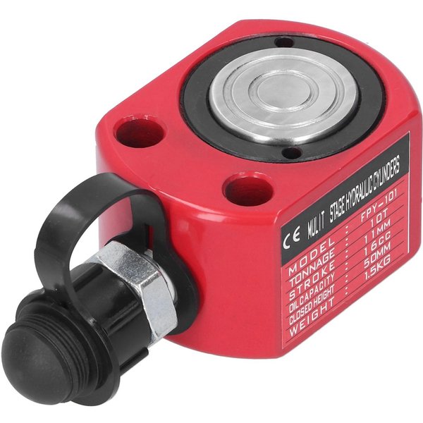 Cilindro HidráUlico Separado Rojo Ultrafino Accesorios Industriales FPY 101 10T 16CC-image