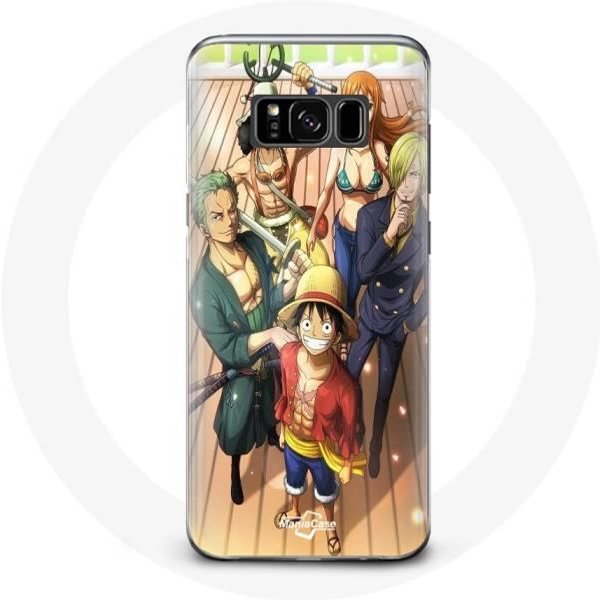 Funda - Maniacase - Samsung Galaxy S8 - One Piece Luffy - Flexible - Manga Anime-image