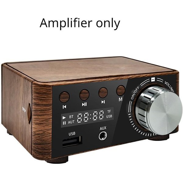 Pdto TPA3116 Wzmacniacz DźWięKu Hifi 50Wx2 Stereofoniczny Wzmacniacz Mocy Klasy D Amplifier BrąZowy-image