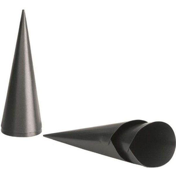 Molde Para Cono - Ibili - 821700 - Acero Antiadherente - Longitud 12 Cm - Juego De 4-image