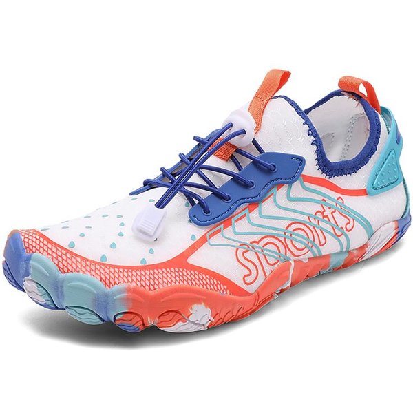 Zapatos AcuáTicos Para Mujer Y Hombre Verano Zapatos Para Vadear Aguas Bravas Zapatillas Para Deportes AcuáTicos Unisex Cinco Dedos Calzado Para Nadar Y Surfear 37 Blue-image