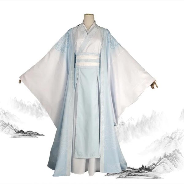 Wei Wuxian Cosplay Mo Xuanyu Lan Wangji Kostium Anime Wielki Mistrz Demonicznej Uprawy Cosplay Mo Dao Zu Shi Kostium MężCzyźNi S&Mo Dao Zu Shi-image