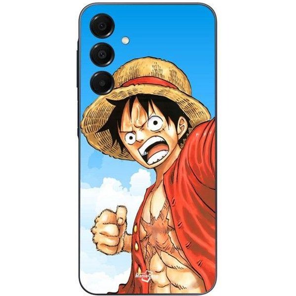 Funda Para Samsung Galaxy A15 Monkey D Luffy One Piece PelíCula Maniacase Negro-image