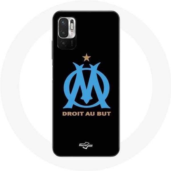 Funda - Olympique De Marsella - Xiaomi Redmi Note 10 5G - Flexible - Negra - ProteccióN Negro-image