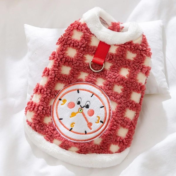 Conjunto De Abrigo Y Bufanda De Invierno Para Perro Mascota Ropa De VellóN Para Perro Chihuahua BichóN Bulldog FrancéS Ropa Disfraz De Cachorro Chaleco Para Mascota CáRdigan XS-image