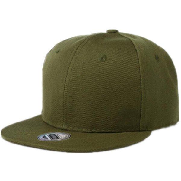 Unisex Czapka GłAdka Snapback Wysokiej JakośCi Dla DorosłYch Hip Hopowa Czapka Baseballowa MężCzyźNi Kobiety Outdoorowa Rekreacyjna Czapka Baseballowa 55Cm-60Cm-image