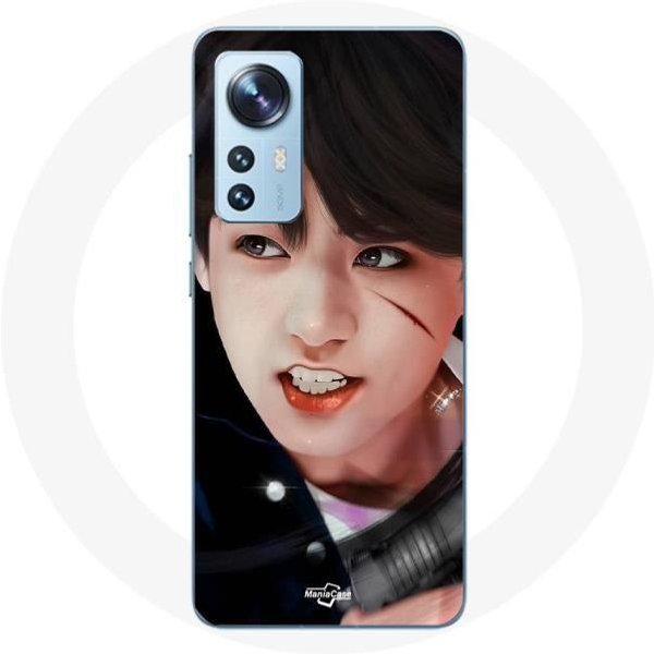 Funda Para Xiaomi Mi 12 / 12X BTS Bangtan Sonyeondan Jungkook Fanart-image