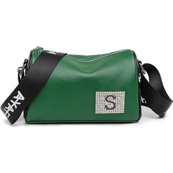 Nowa Letnia Diamentowa Torba Na Ramię Z Szerokim Paskiem, Wielofunkcyjna Torba Dla Mamy, Torba Crossbody, DużA Pojemność, Torba-Poduszka White-image