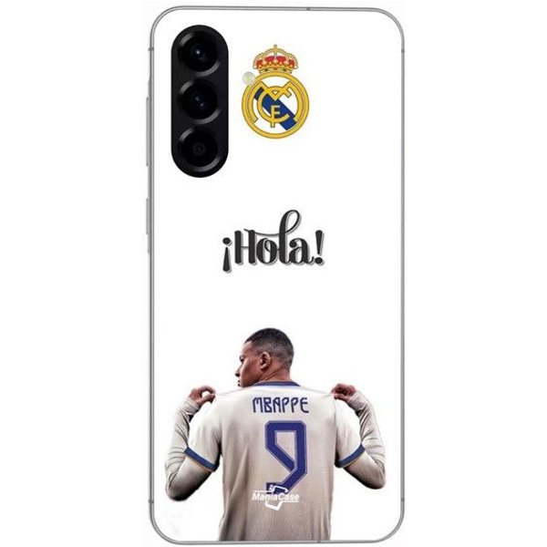 Funda Para Samsung Galaxy A56 Kylian Mbappé Real Madrid 9 Hola Maniacase Negro-image